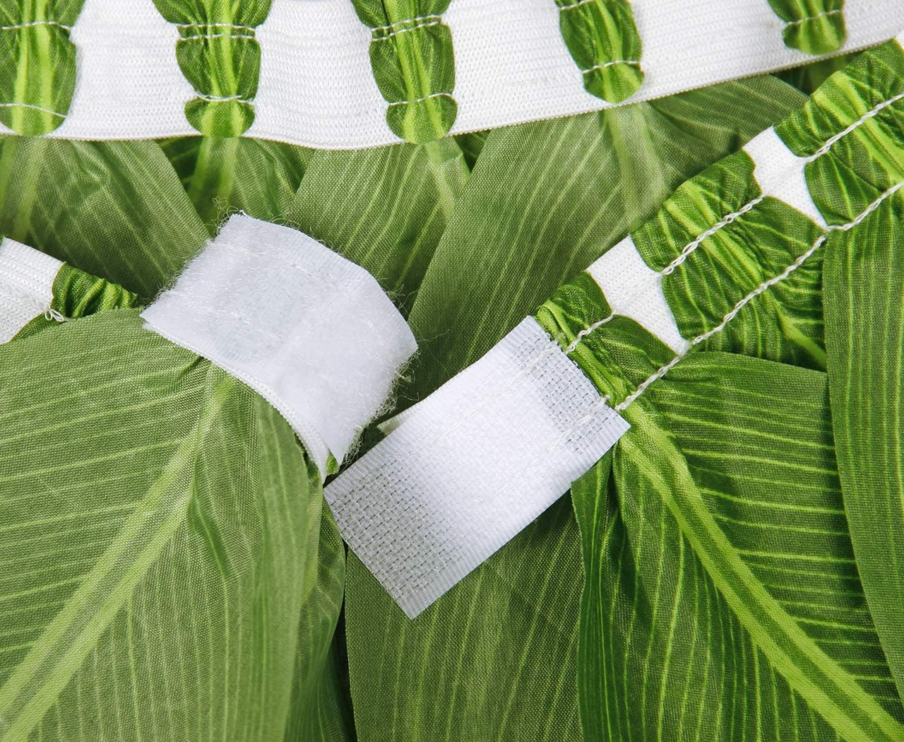 Imaginative Kids Costume Hawaii Leaf Skirt for Girls Boys