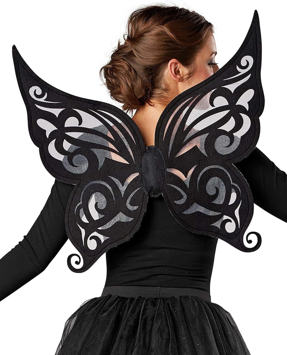 Dark Fairy Wings Costume for Girls