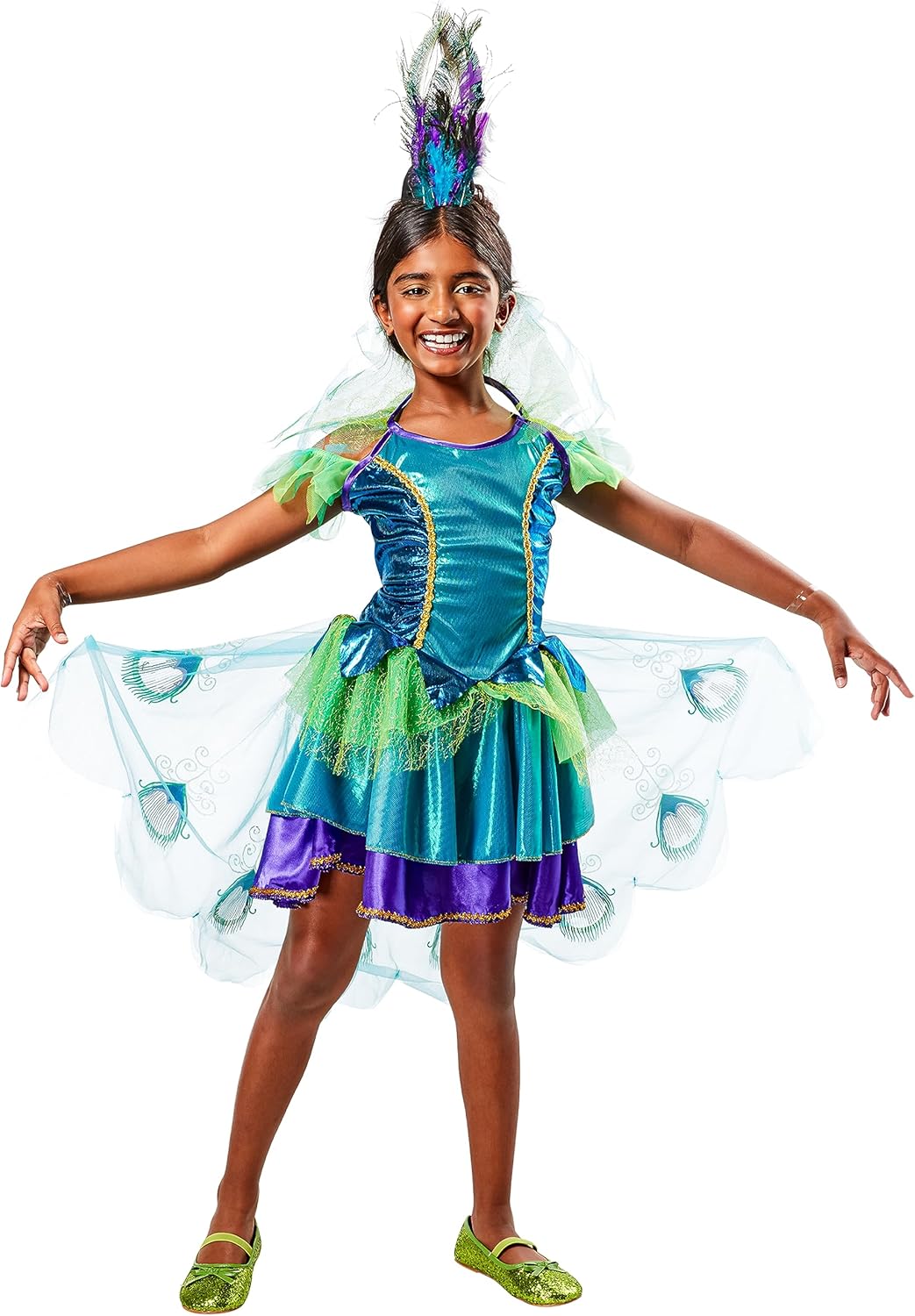 Chunky Peacock Costume Dress