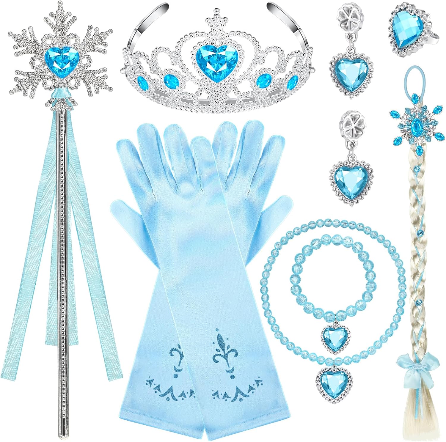 Princess Dress Up Set 8 Pieces