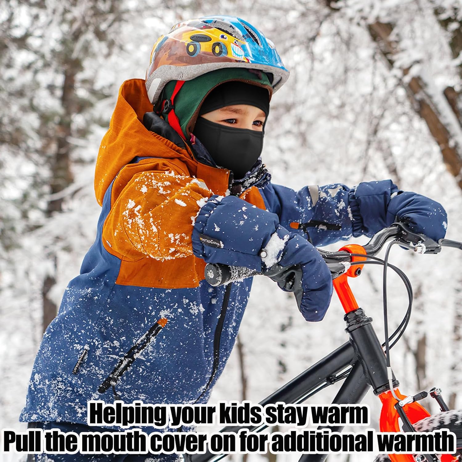 Keep Warm in Winter Kids Balaclava Ski Mask for Boys Girls