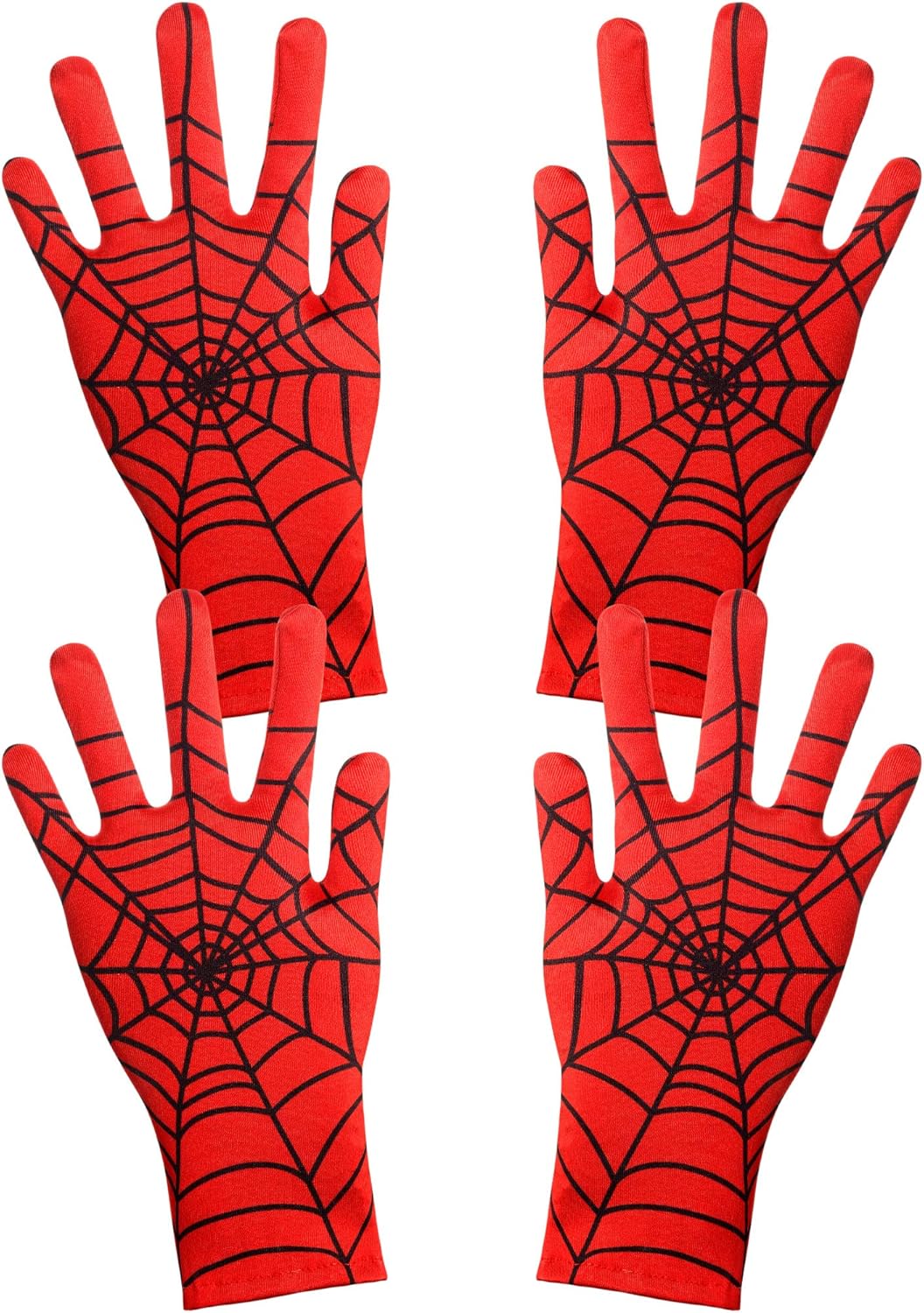 Halloween Spider Web Gloves Spider costume for Kids Babies Homecoming masquerade