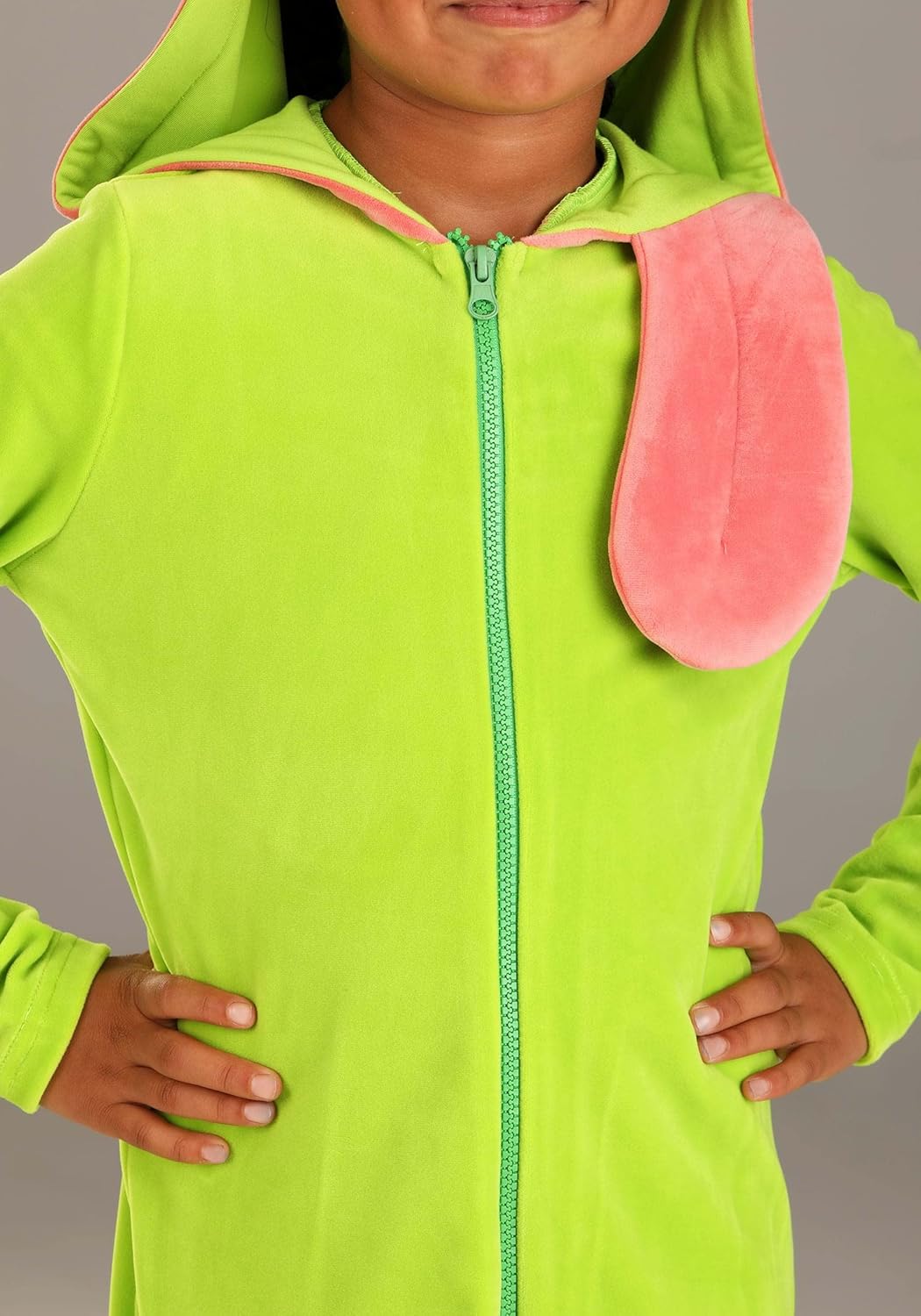 Kids Ghostbusters Slimer Costume Hoodie for Halloween