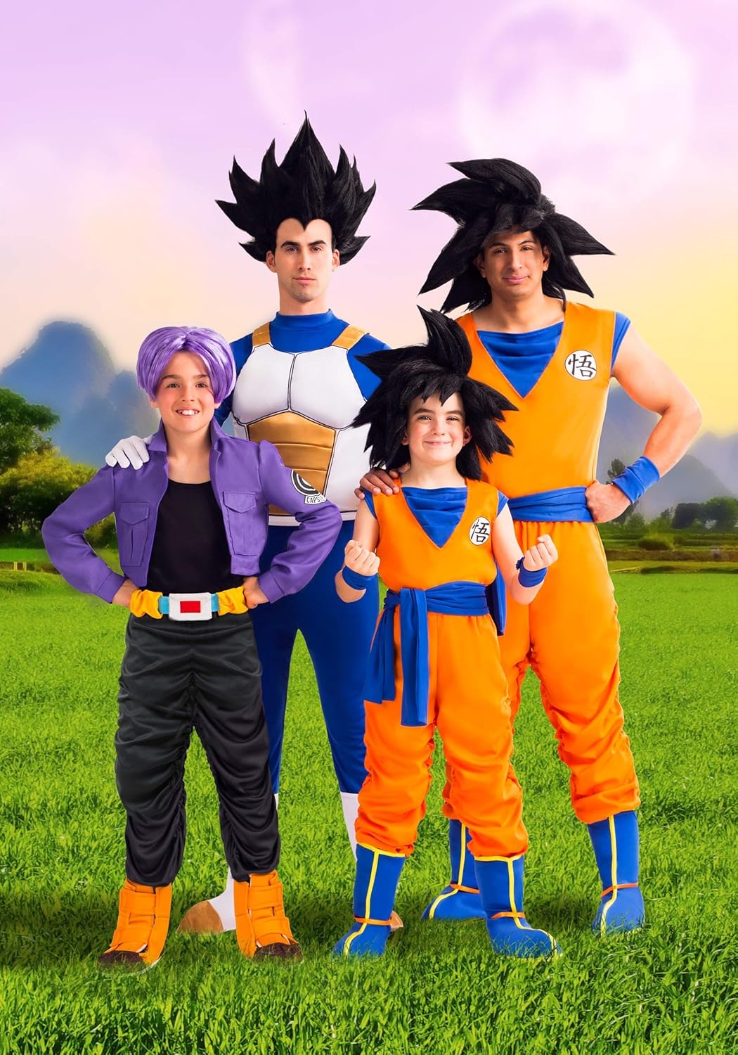 Fun Costumes Child Goku Black Wig - Standard