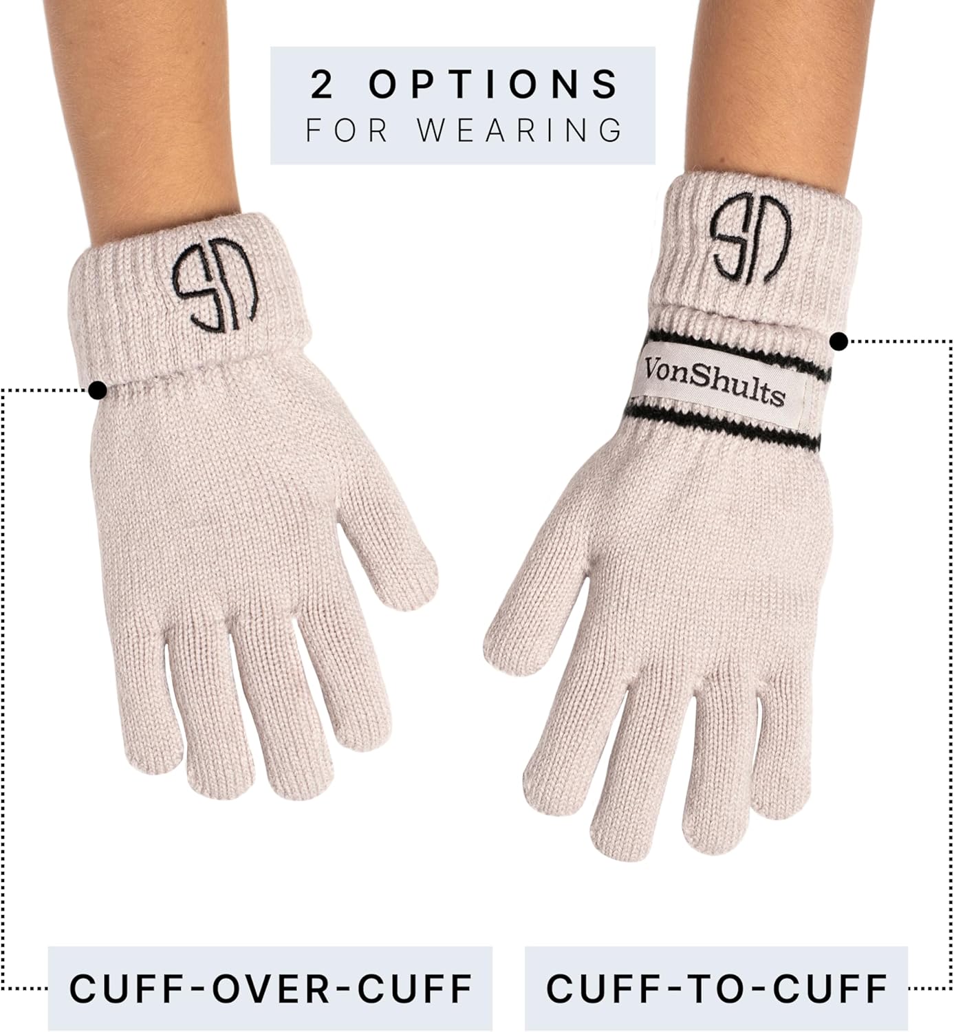 Adorable Merino Wool Gloves for Kids