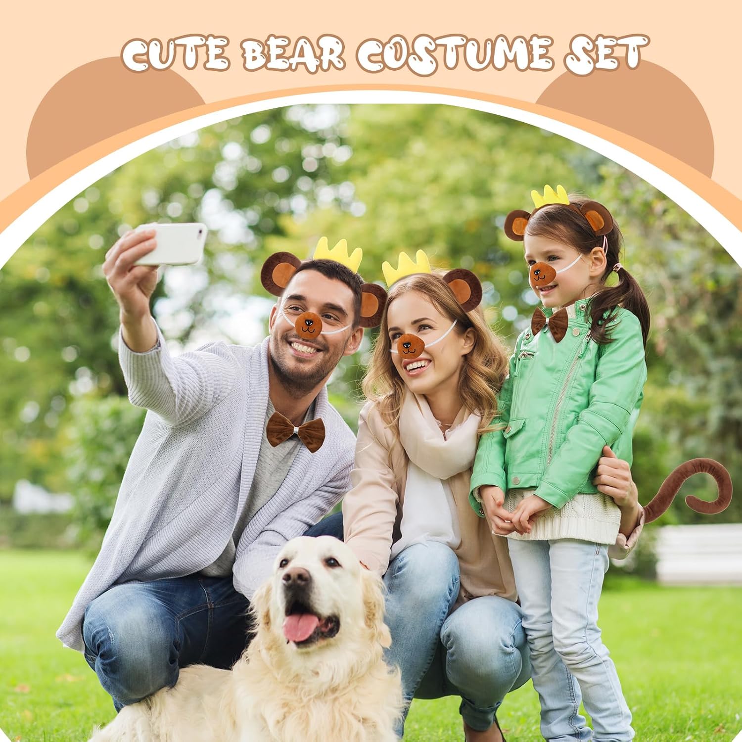 Monkey Accessories Set for Kids Halloween Cosplay Party Win