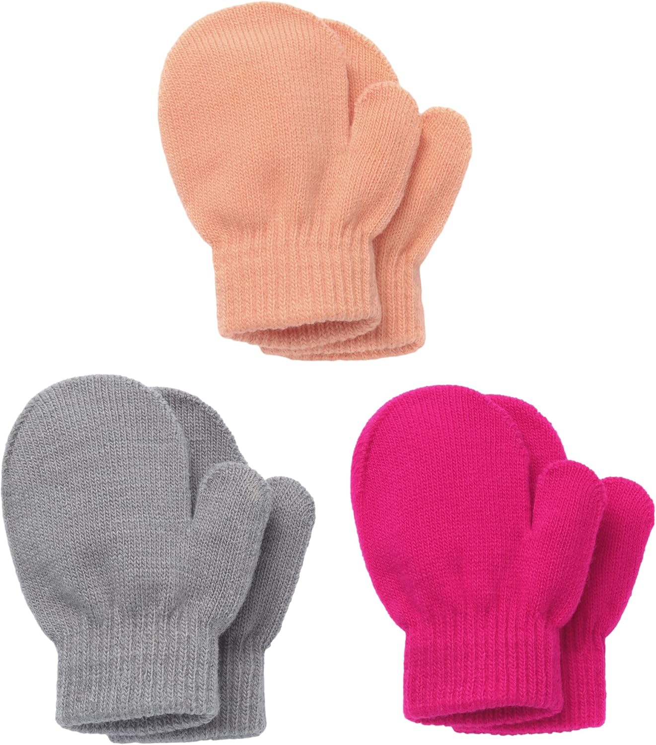 Cozy Toddler Mittens Soft Stretchy and Grows with Them