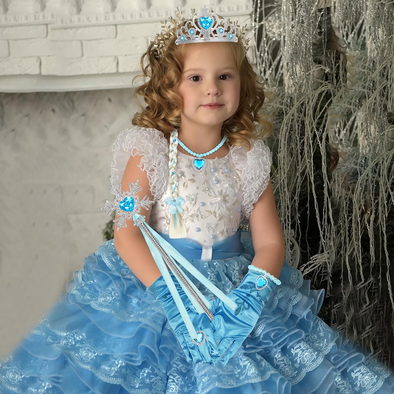 Princess Dress Up Set 8 Pieces