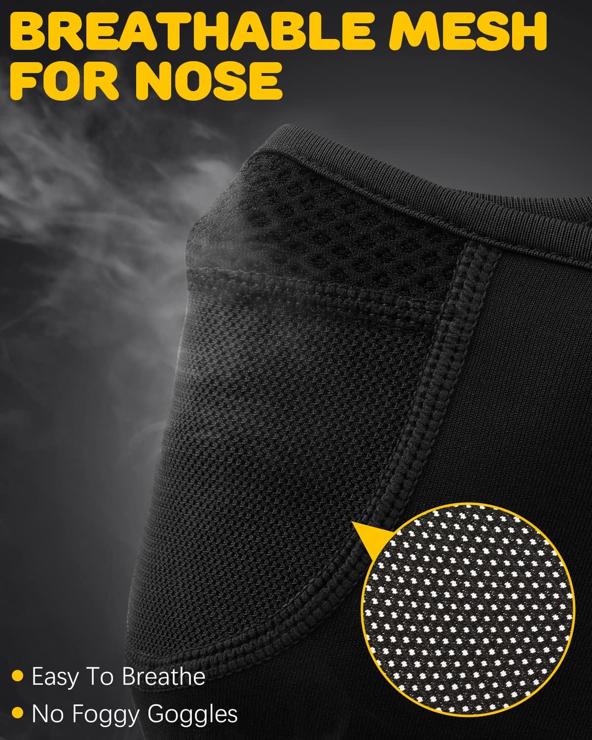 Venswell Breathable Ski Mask for Kids