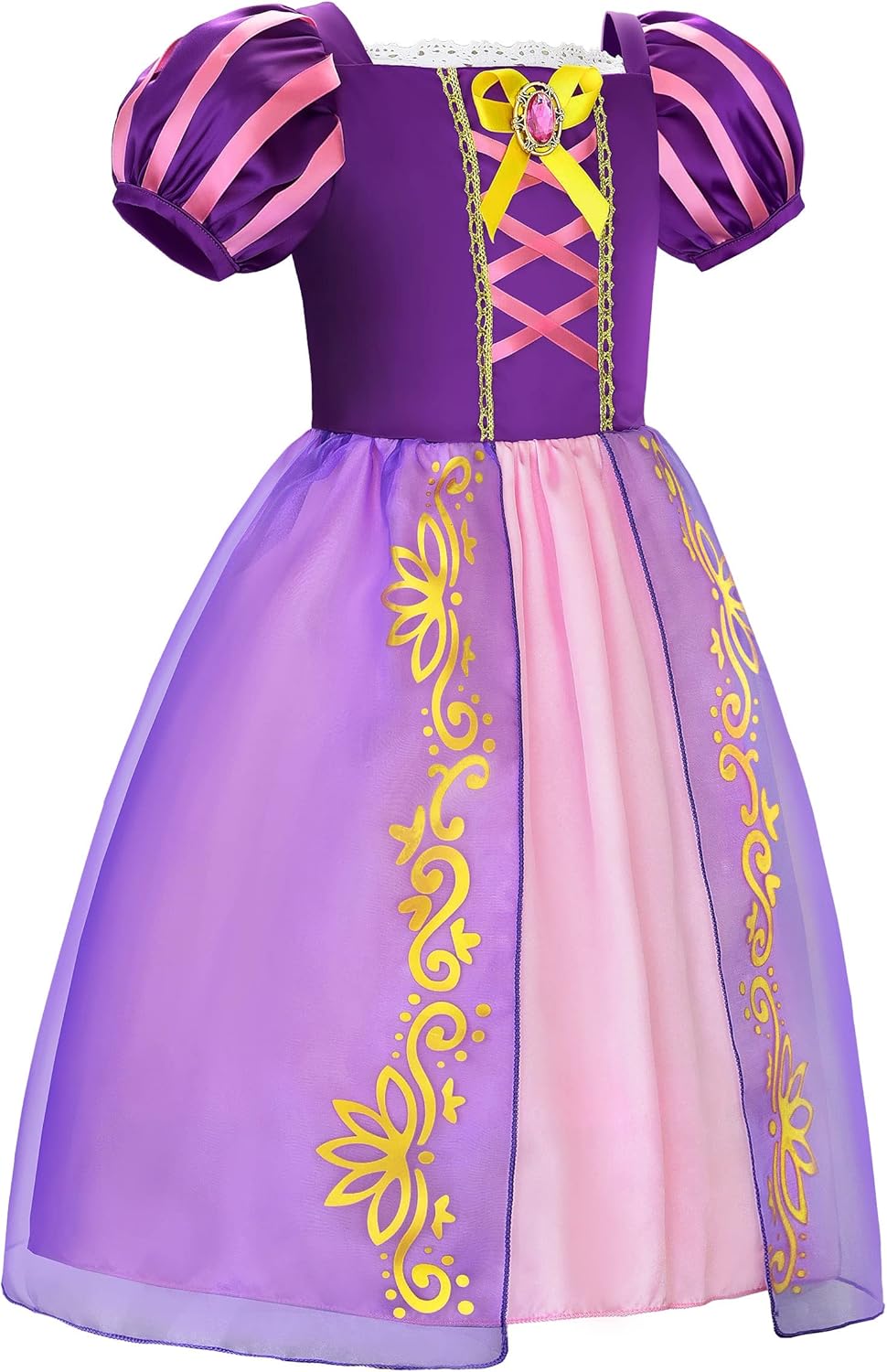 Girls Halloween Princess Costume Little Girls Costume Soft Fabric Purple