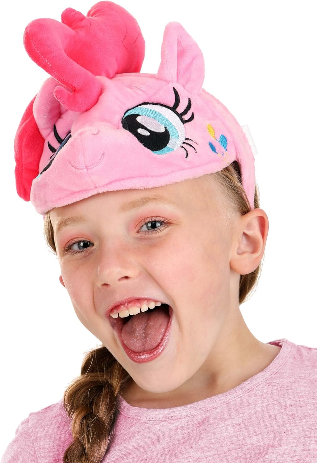 My Little Pony Pinkie Pie Face Headband - Stylized Design for Girls