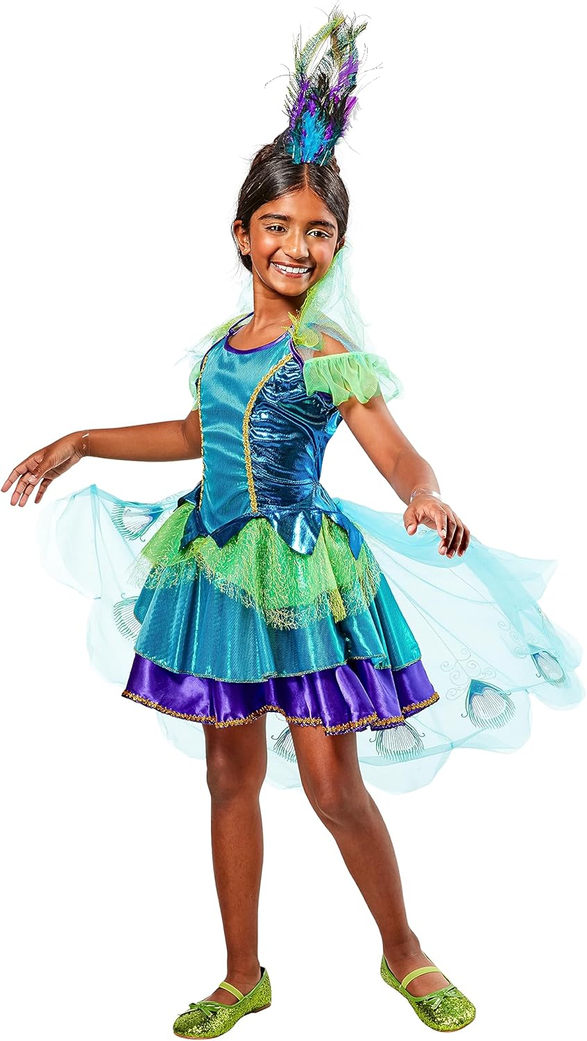 Chunky Peacock Costume Dress