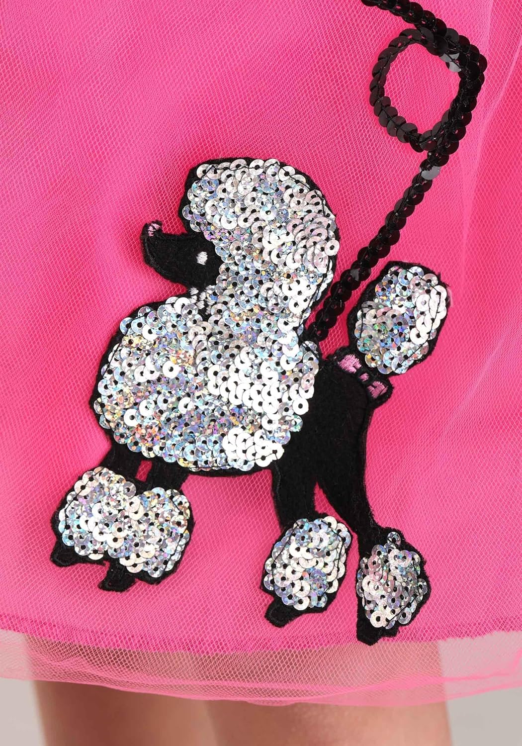 Classic 50s Poodle Skirt Costume for Kids