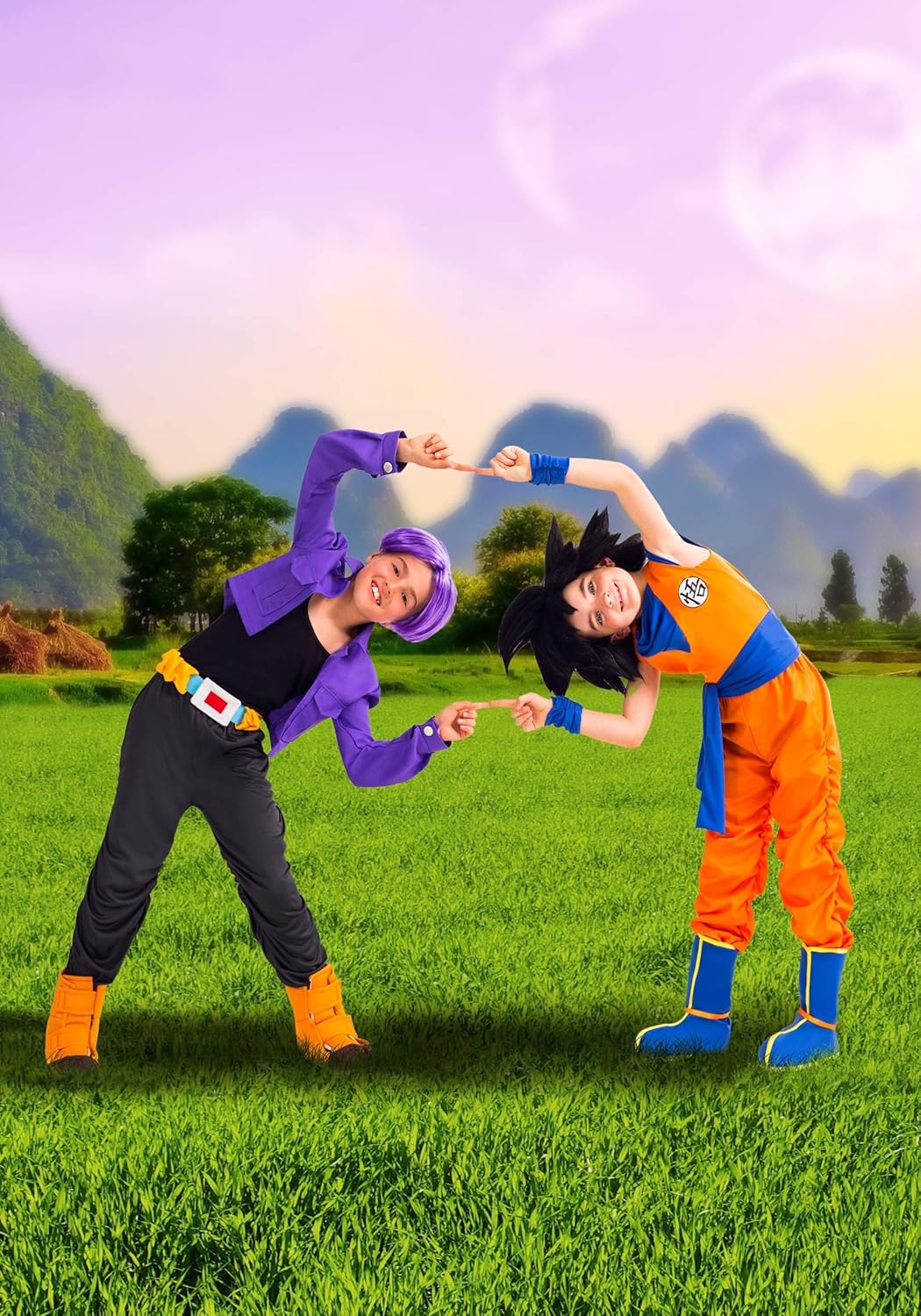 Fun Costumes Child Goku Black Wig - Standard