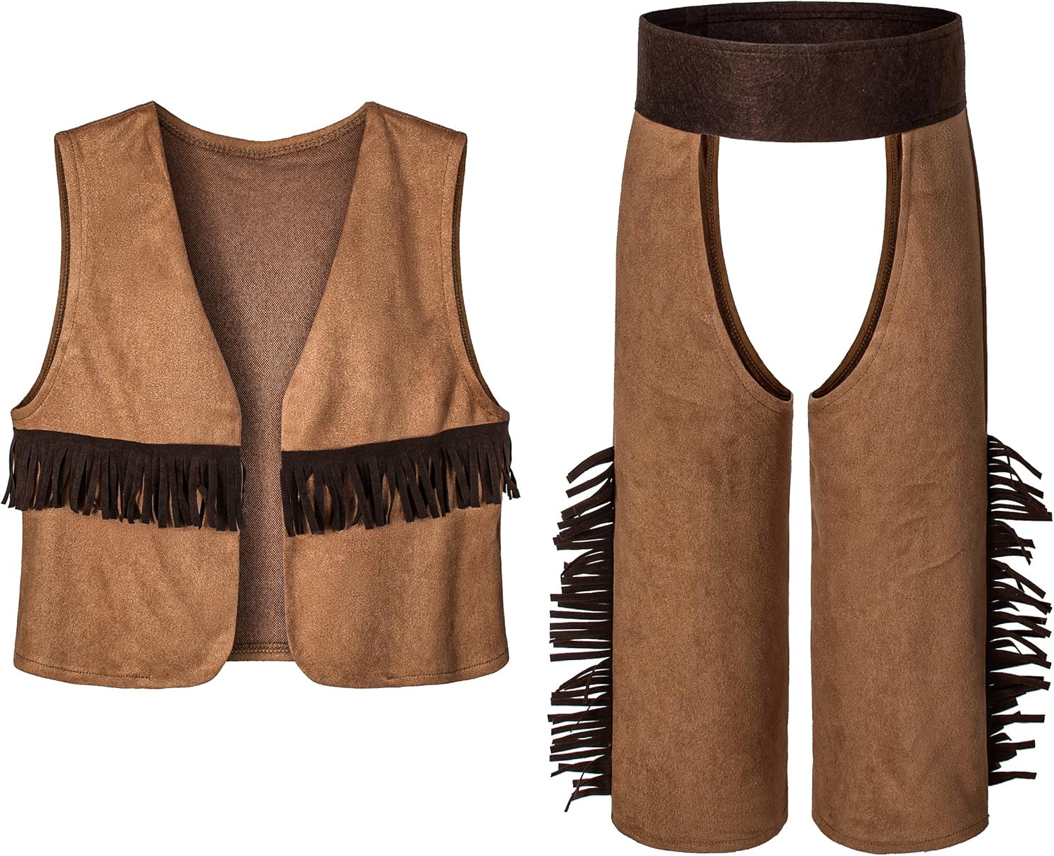 Rerypto Wild West Cowboy Costume Set for Kids 3-12