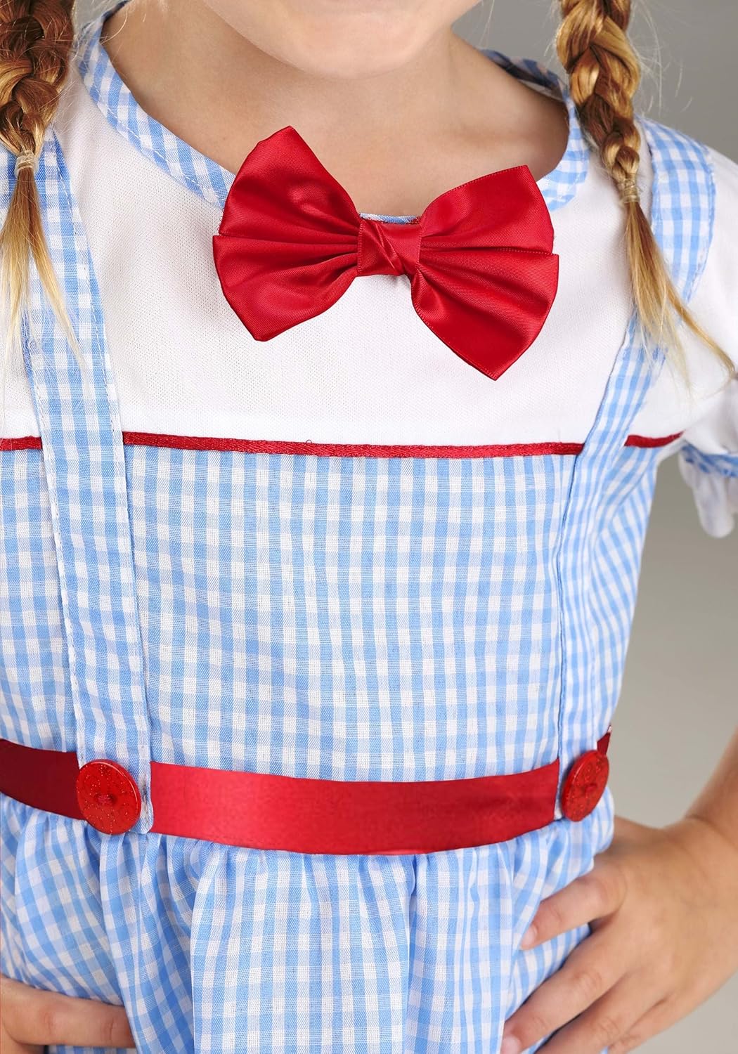 Toddler Sweet Kansas Girl Costume Gingham Dress
