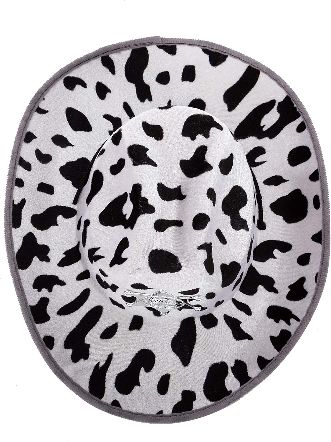 Halloween Spooktacular 2-Piece Felt Cowboy Hats for Kids Adults