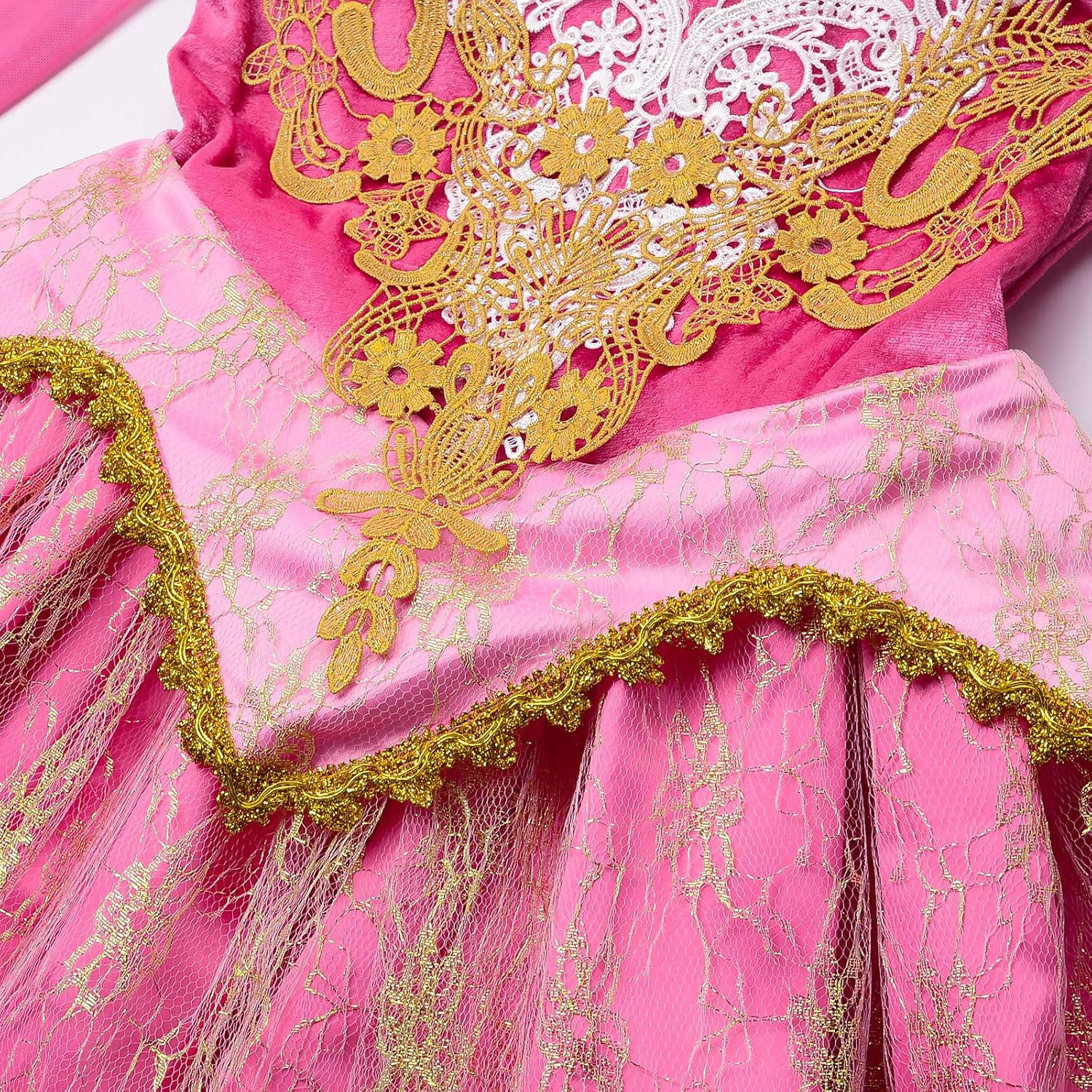 JerrisApparel Girls Pink Princess Costume Royal Published Dress