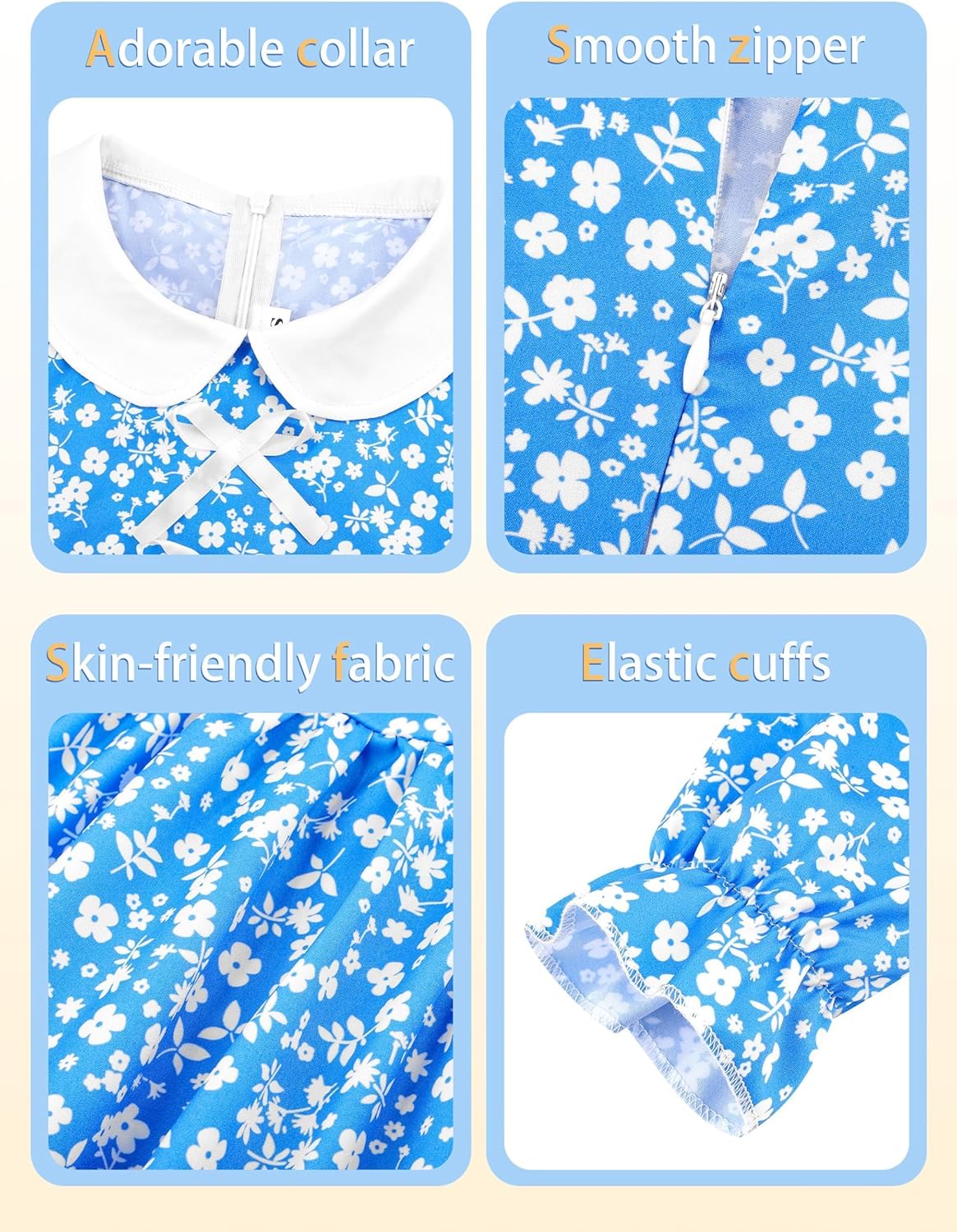 SOMSOC Complete Colonial Girl Dress Set