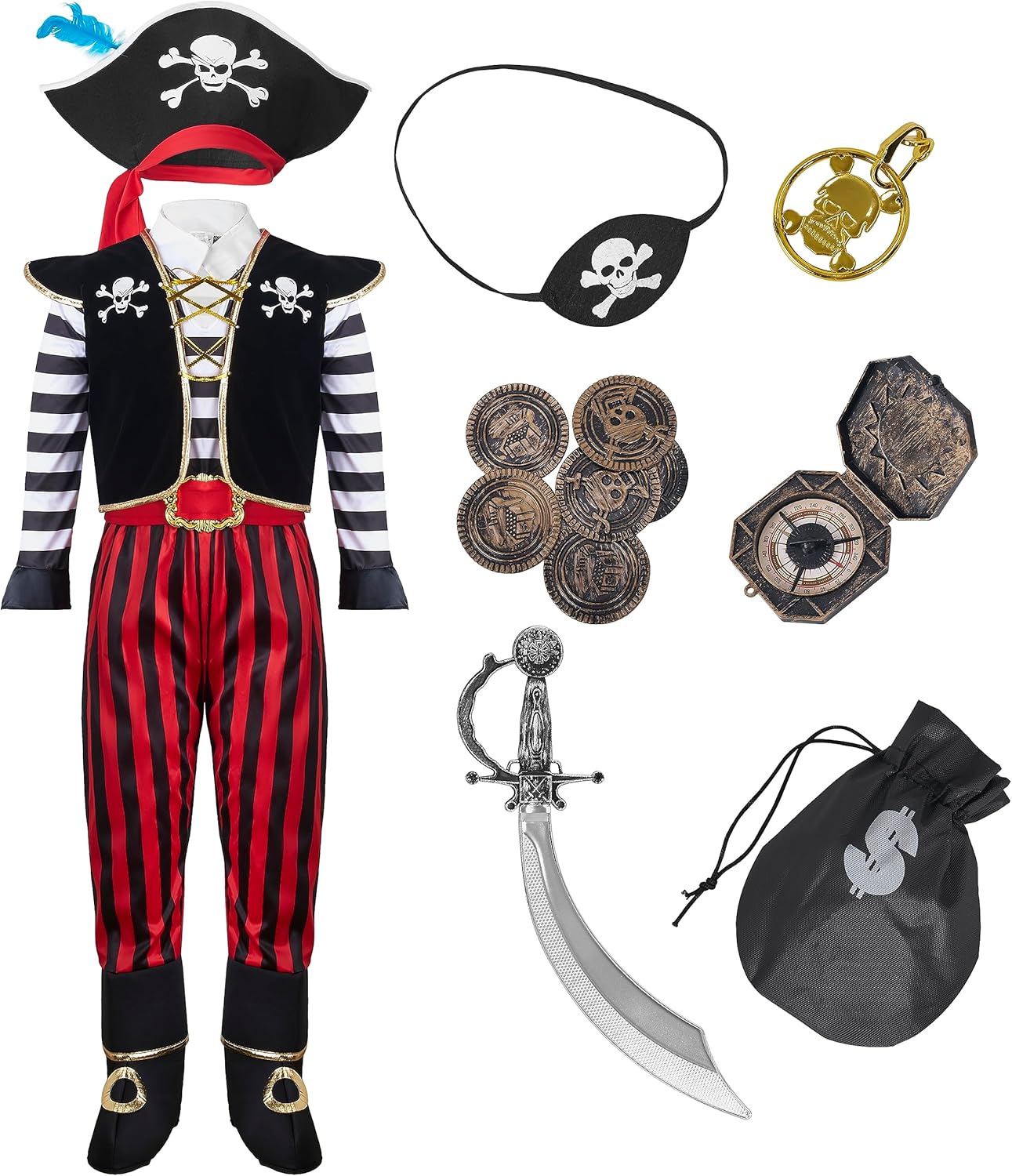 Pirate Captain Kids Costumes