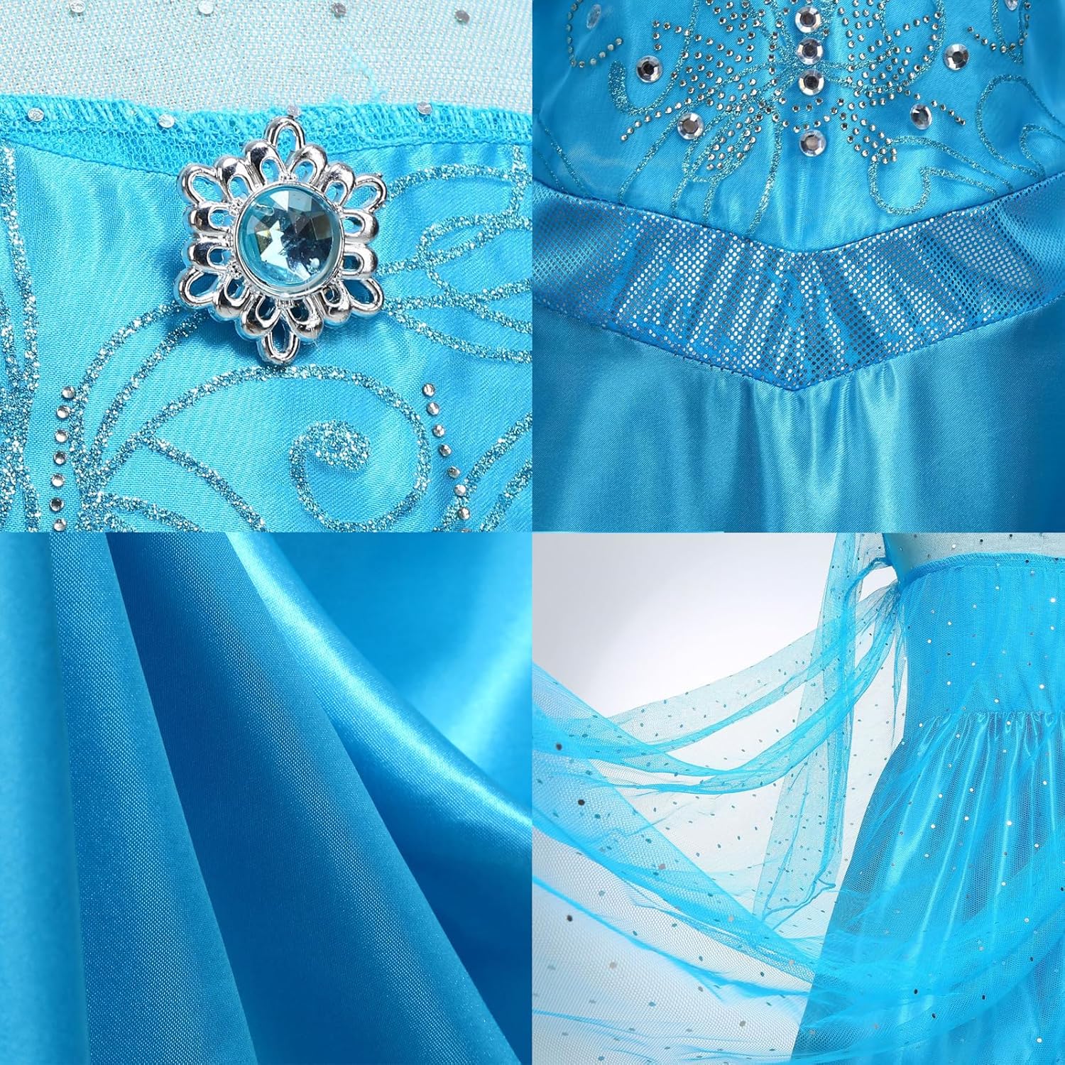 Elsa Princess Dress Up Costume