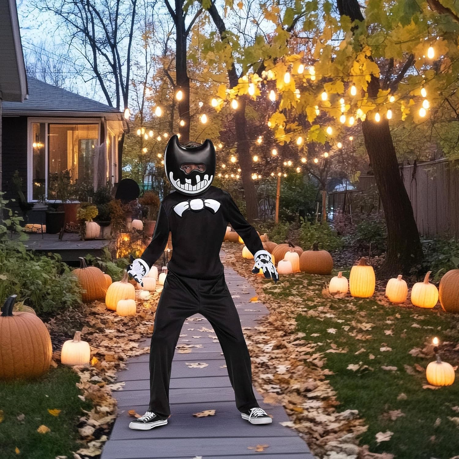 Bendy and the Ink Machine Costume Mask for Boys